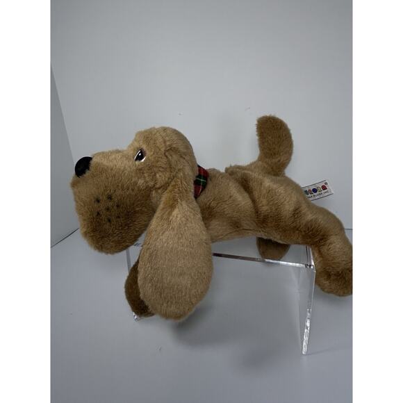 Vtg Aurora Harry The Hound Tushies Flopsie Plush Stuffed Freckles Jowels 12" - Picture 6 of 8